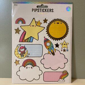 Pipsticks Rainbow Blast Off Label Stickers
